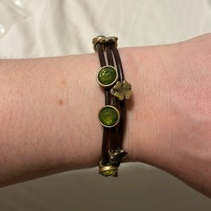 Lucky Brand shamrock bracelet